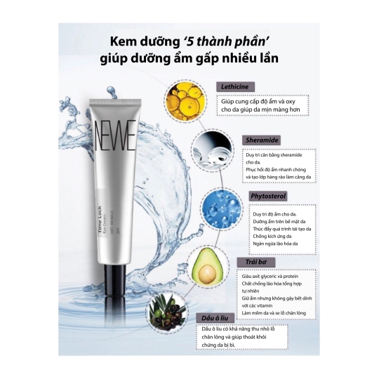 Kem mắt New E Timeless Lock
