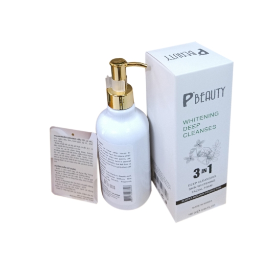 Sữa rửa mặt Organic P’Beauty